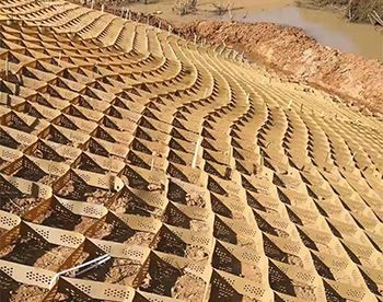 geo grid  paver in road construction